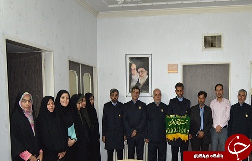 حضورخادمان حرم رضوی در باشگاه خبرنگاران جوان مرکز یزد