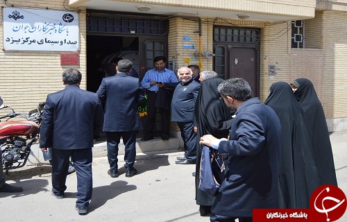 حضورخادمان حرم رضوی در باشگاه خبرنگاران جوان مرکز یزد