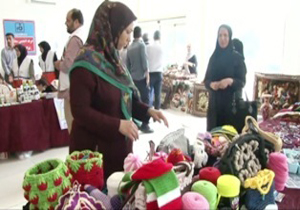 برپایی نمایشگاهی برای بانوان سرپرست خانوار درآمل
