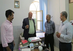 بازدید  فرماندار اردکان ازبخش‌های مختلف اداره بهزیستی اردکان