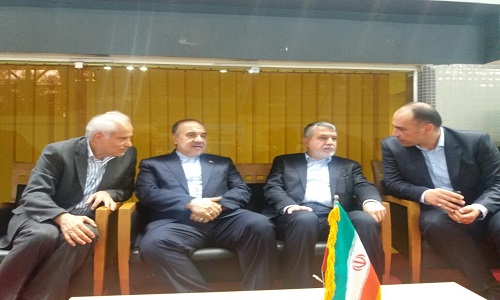 حضور سلطانی فر و صالحی امیری در تمرین تیم ملی واترپلو