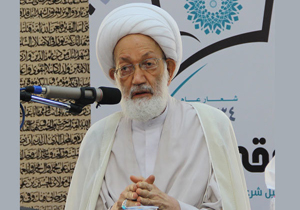 نخستین فيلم منتشر شده از آیت الله عیسی قاسم در لندن