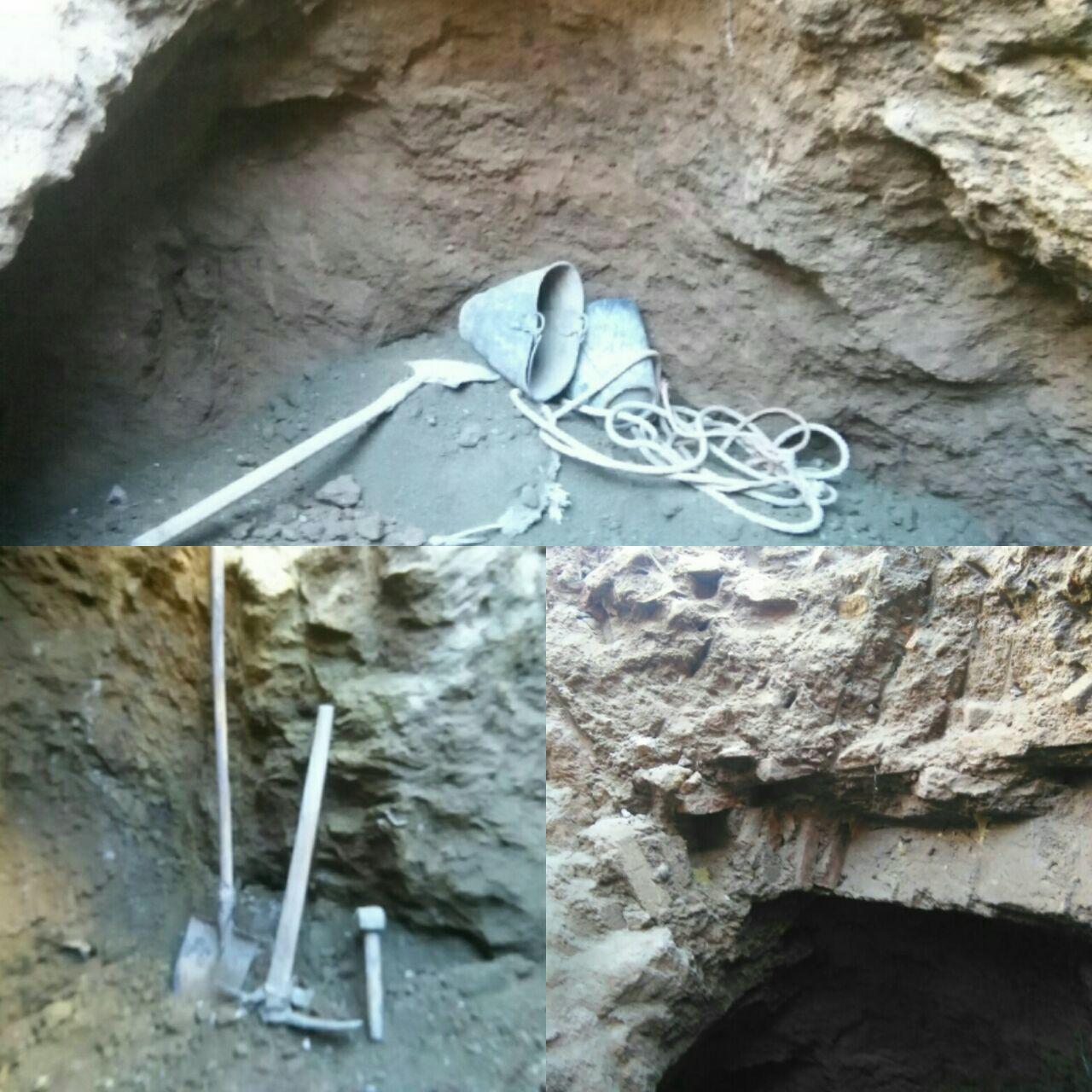 دستگیری حفاران غیرمجاز در شهر قدمگاه