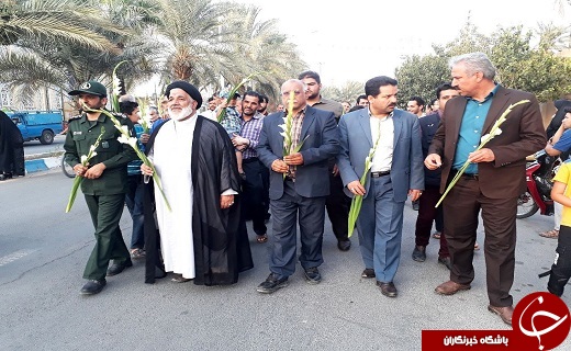 ورود کاروان دوندگان جاده ولایت به بافق
