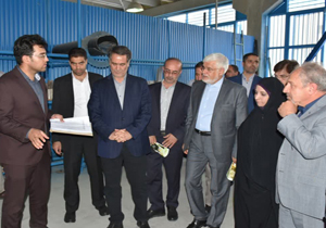 بازدید از مجتمع کارگاهی شهدای پارک علم و فناوری