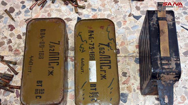 بمب&zwnj;های اسرائیلی که در انبار مهمات تروریست&zwnj;های تکفیری کشف شد+تصاویر