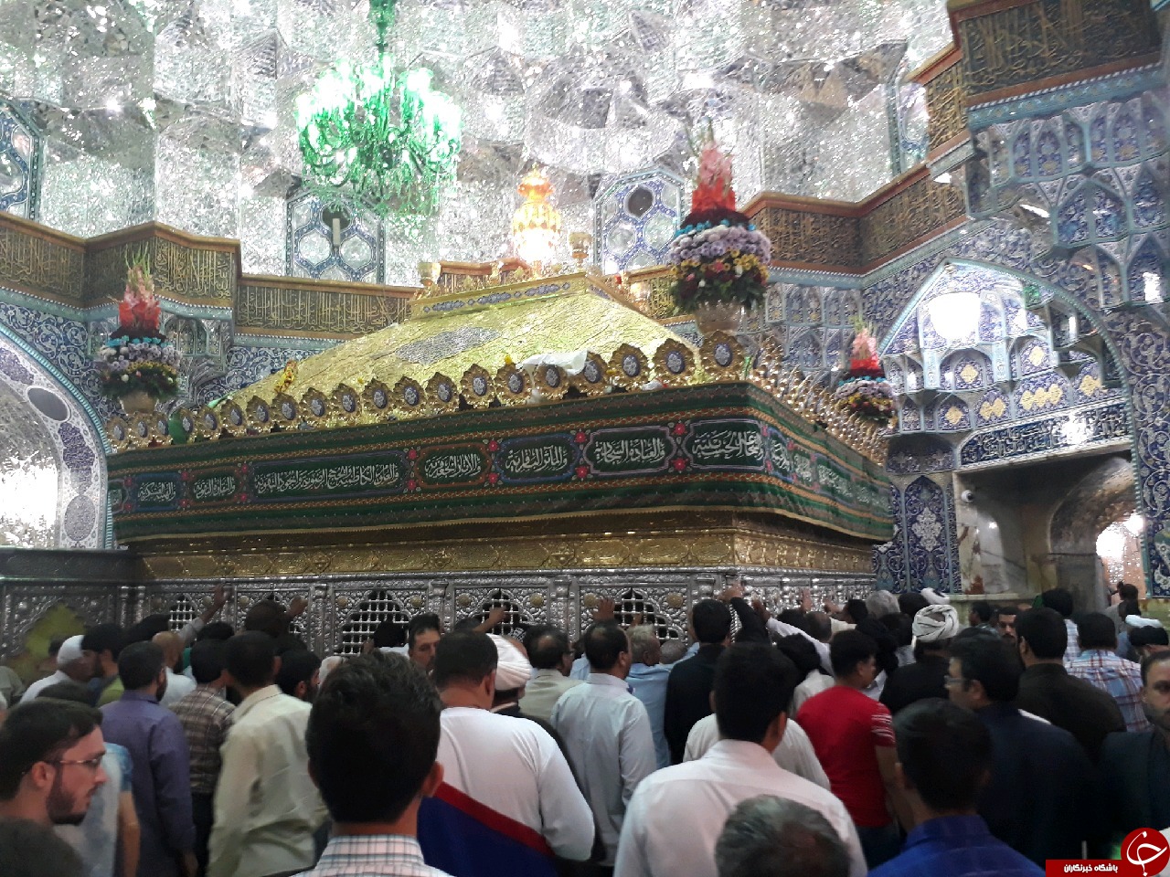 نمایی از حرم حضرت معصومه (س) در دهه کرامت + تصاویر