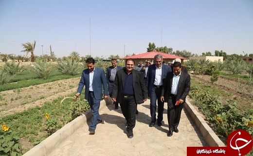 سفر معاون سازمان جنگلها، مراتع و آبخیزداری کشور به بافق+تصاویر