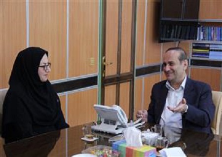دیدار استاندار با مدیرکل تامین اجتماعی استان ایلام