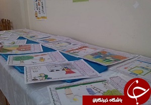 برگزاری نمایشگاه نقاشی جشنواره کتابخوانی رضوی در مسجدسلیمان