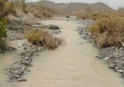 طغیان رودخانه در روستای ناگپهن + فیلم