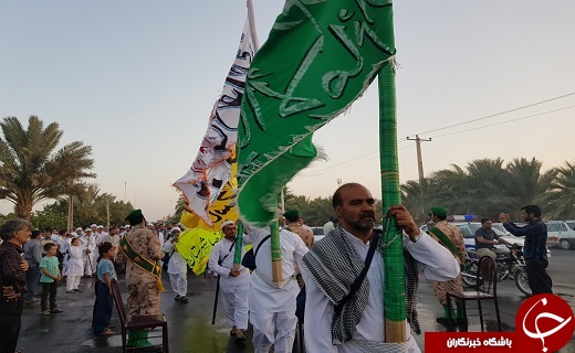 کیلومتر&zwnj;ها پیاده به عشق یک سلام/آغاز یکماه عاشقی به سوی یار+تصاویر