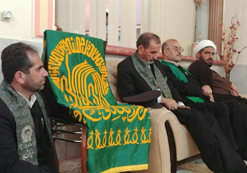 متبرک شدن  پلدختر به قدوم خادمان و پرچم حرم امام رضا(ع)