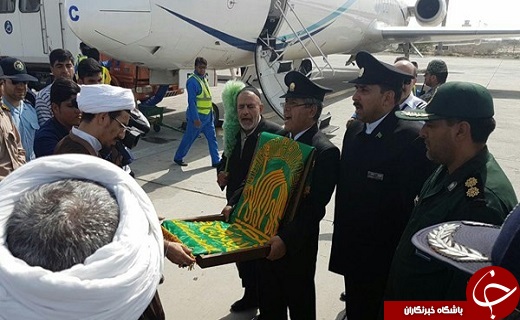 کاروان زیر سایه خورشید وارد کنارک شد+ تصاویر