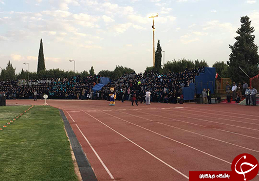 آغاز مراسم افتتاحیه المپیاد فرهنگی ورزشی دانشجویان دختر کشور