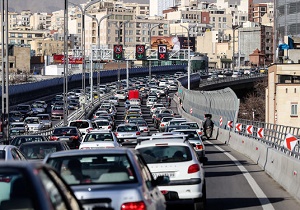 ترافیک صبحگاهی در بزرگراه‌های پایتخت