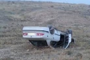سرعت زیاد راننده  سمند را در زرندیه به کشتن داد