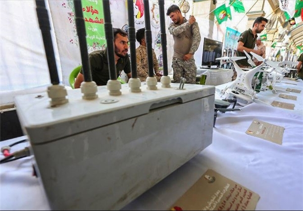 برپایی نمایشگاه تجهیزات غنیمت گرفته شده از داعش در بینالحرمین برپایی نمایشگاه تجهیزات غنیمت گرفته شده از داعش در بینالحرمین
