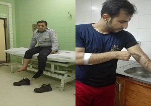 آتش سوزی در کوی رودباری در خرمشهر