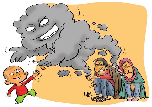 وقتی آینده و آرزو ها دود می شود