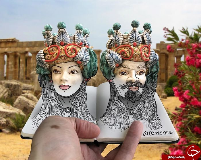 تلفیق عکاسی و طراحی به شیوه ای شگفت انگیز
