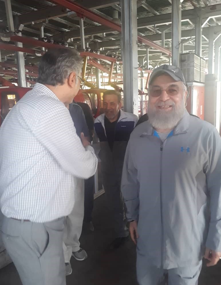 واکنش کاربران به بازدید روحانی از تله&zwnj;کابین توچال +تصاویر