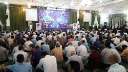 آئین تکریم و بزرگداشت امامزادگان کاشمر برگزار شد