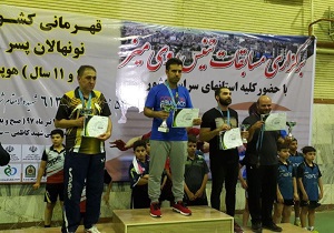 کردستان نایب قهرمان مسابقات تنیس روی میز نونهالان کشور شد