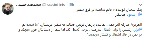 پتک محکم خانمِ نماینده بر فرق سفیرِ به روایت وزیر سابق ارشاد