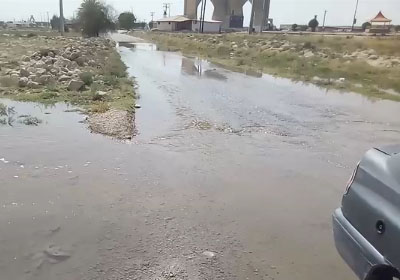 از آبیاری سنتی زمین کشاورزی تا هدررفت آب شرب در بهبهان + فیلم