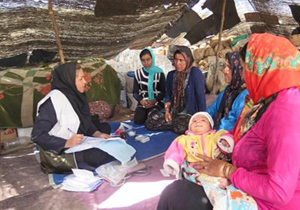 ارائه خدمات رایگان پزشکی به عشایر مشایخ