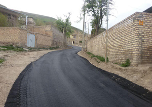 ۱۱ هزار متر مربع آسفالت راه روستایی افتتاح شد