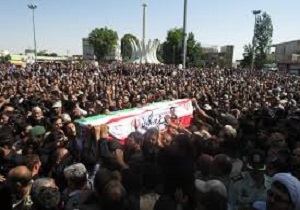 تشیع پیکرپاک سه شهید سپاه در شهرستان قروه