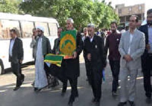 سفر کاروان خادمان رضوی به گرمسار