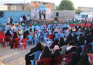 جشن میلاد گل با حضور کودکان و نوجوانان