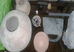 کشف اشیای مربوط به دوره هزاره سوم در شهرستان دلگان