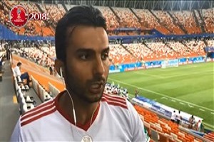 بعد از دیدار با پرتغال همراه با میثاقی در استادیوم + فیلم