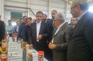 بهره برداری از یک طرح صنعتی در منطقه آزاد انزلی با حضور جهانگیری