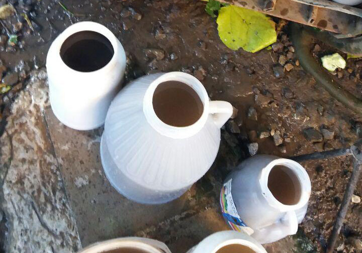 آب شرب سیاه در «گرمابسرا» !! + فیلم