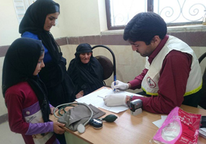 اعزام تیم بسیج جامعه پزشکی به روستای بارز