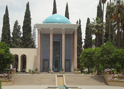 آرامگاه سعدی، یک قرن پیش +عکس