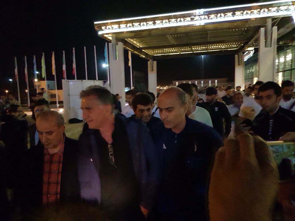 ملی پوشان کشورمان به ایران بازگشتند