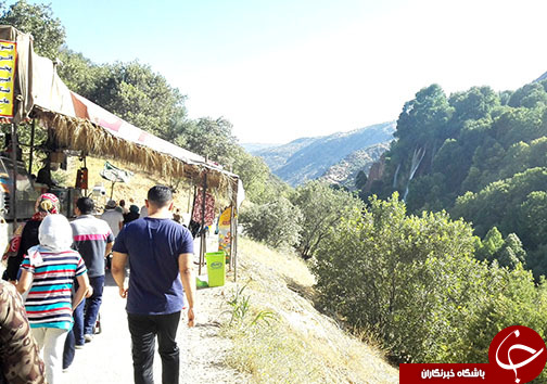 حضور گردشگران در منطقه گردشگری بیشه به روایت تصویر