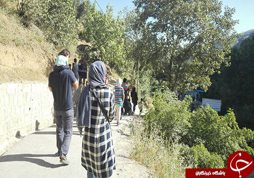 حضور گردشگران در منطقه گردشگری بیشه به روایت تصویر