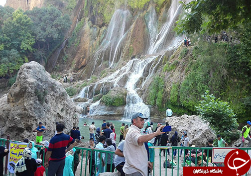 حضور گردشگران در منطقه گردشگری بیشه به روایت تصویر