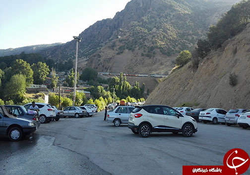 حضور گردشگران در منطقه گردشگری بیشه به روایت تصویر