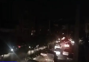 قطع روزانه برق در شهر قدس + فیلم
