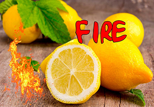 چطور با استفاده از یک لیمو آتش روشن کنیم؟ + فیلم