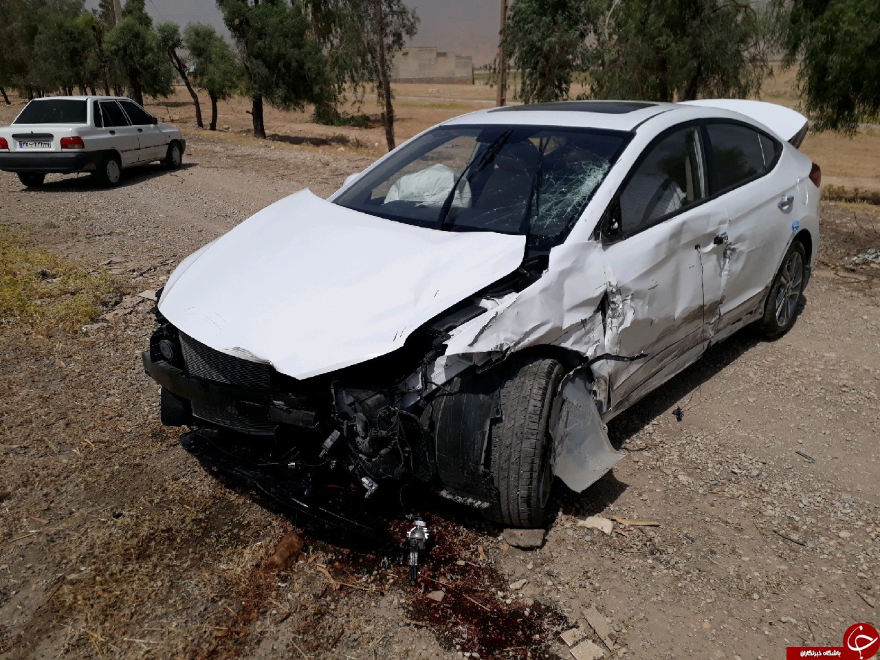 تصادف در خروجی باغملک به قلعه تل