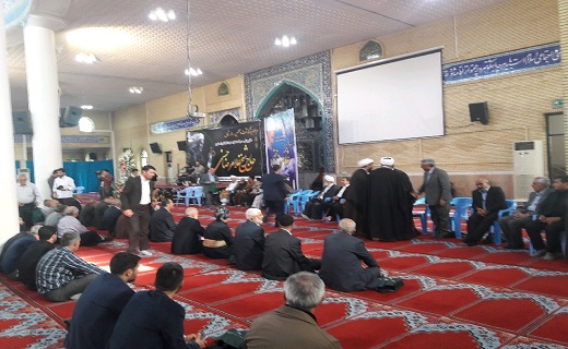 مراسم اربعین مرحوم حجت الاسلام والمسلمین حسنی برگزار شد